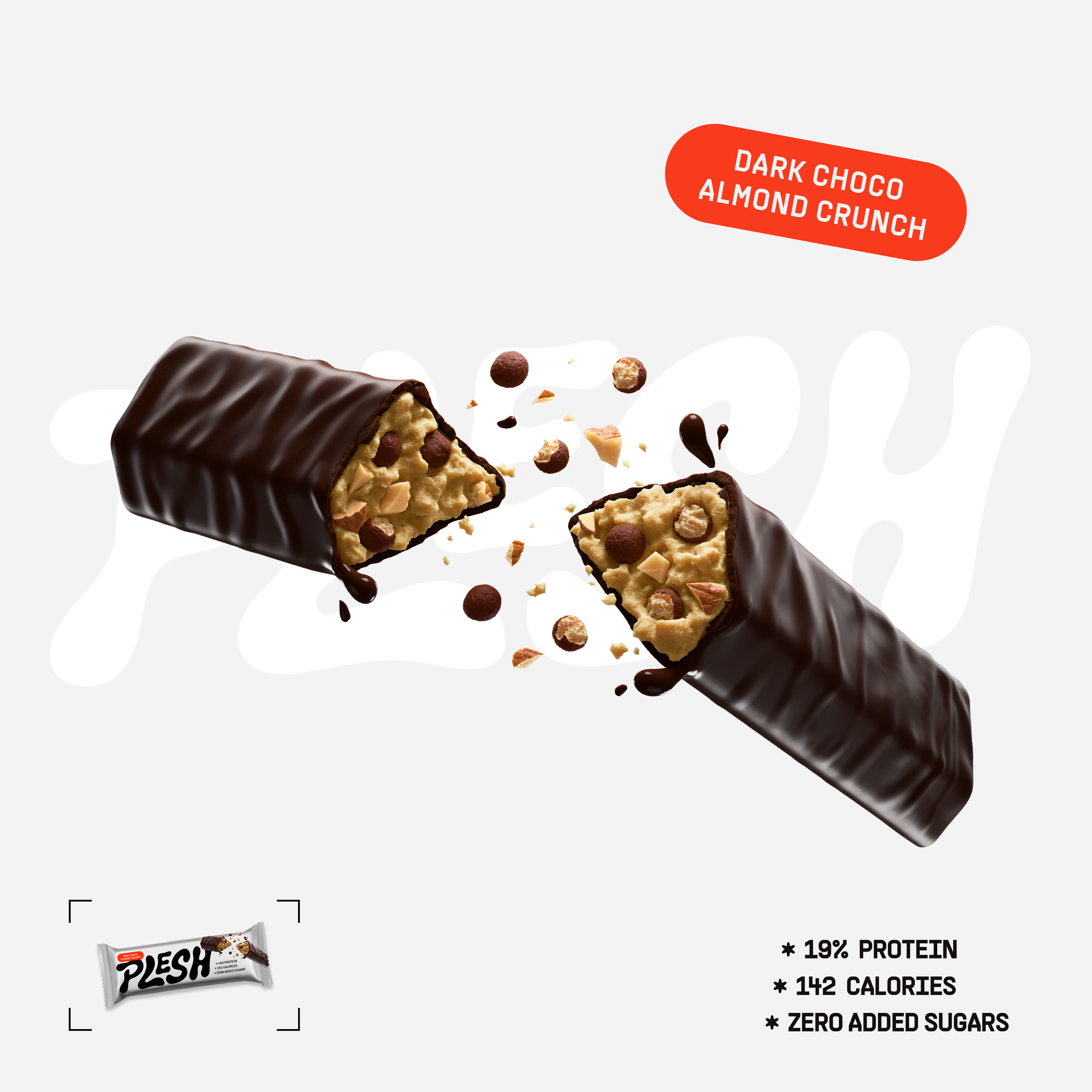 PLESH Dark Choco Pack (20 units)