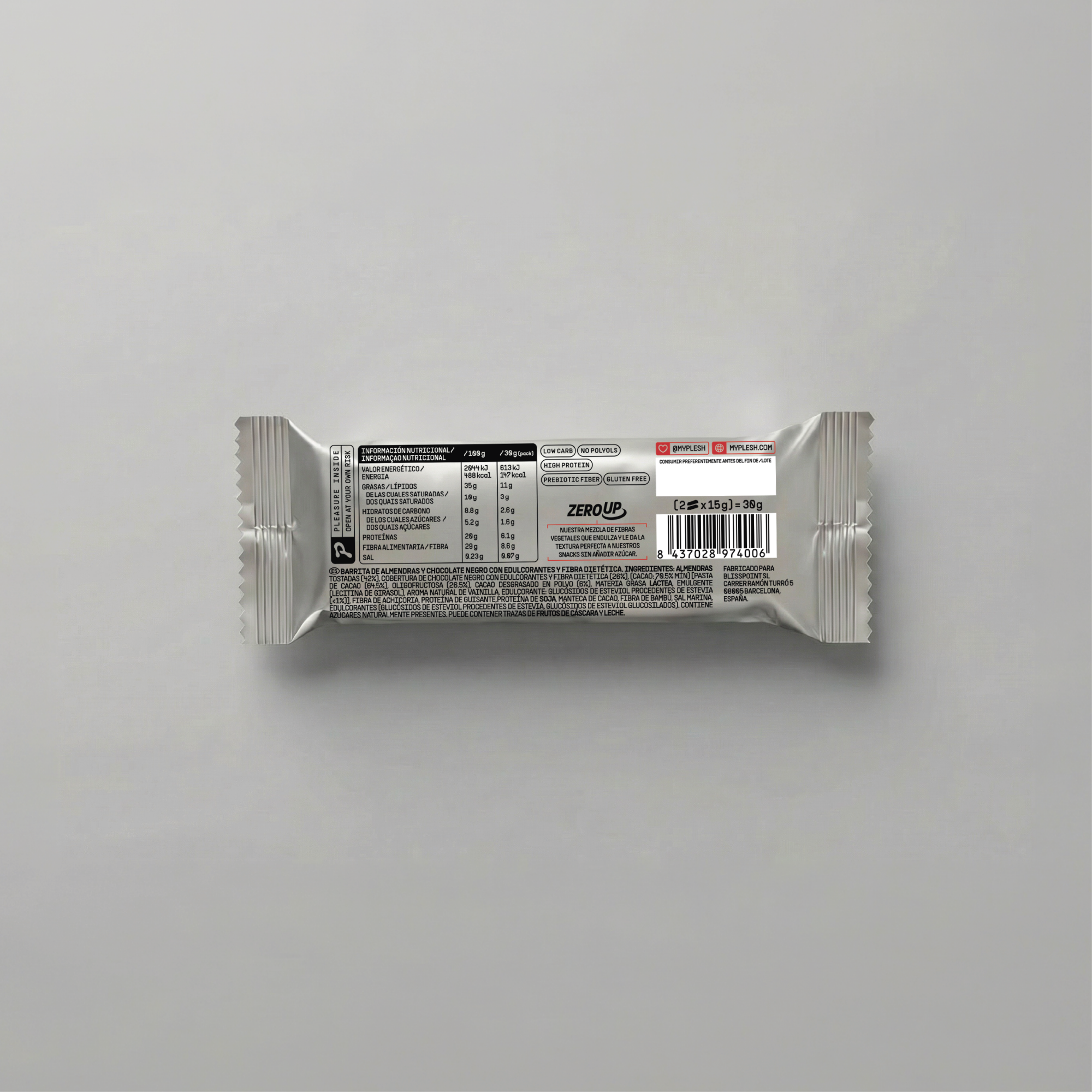 Dark Choco Almond Crunch Bar (20 units)
