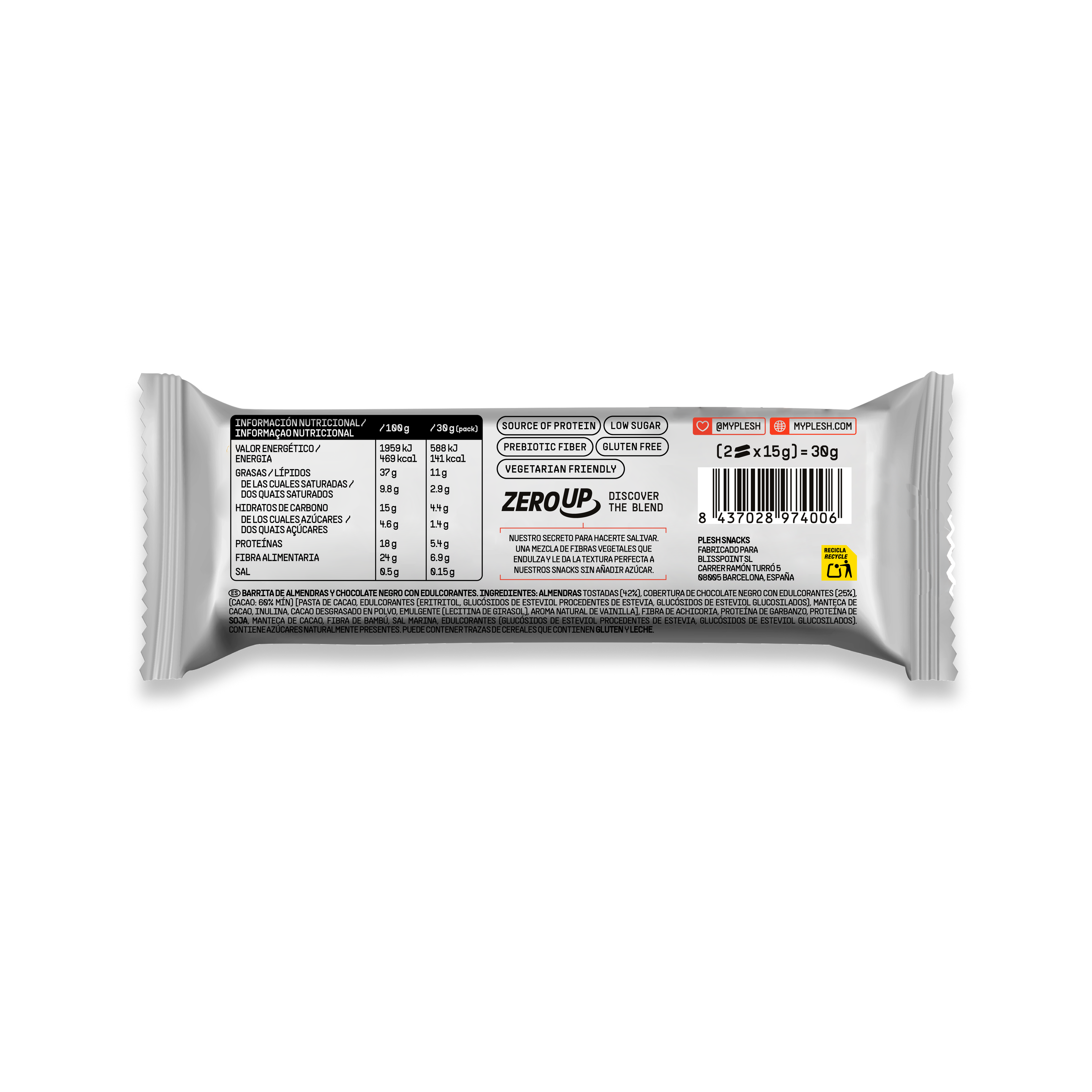 Dark Choco Almond Crunch (20 units)