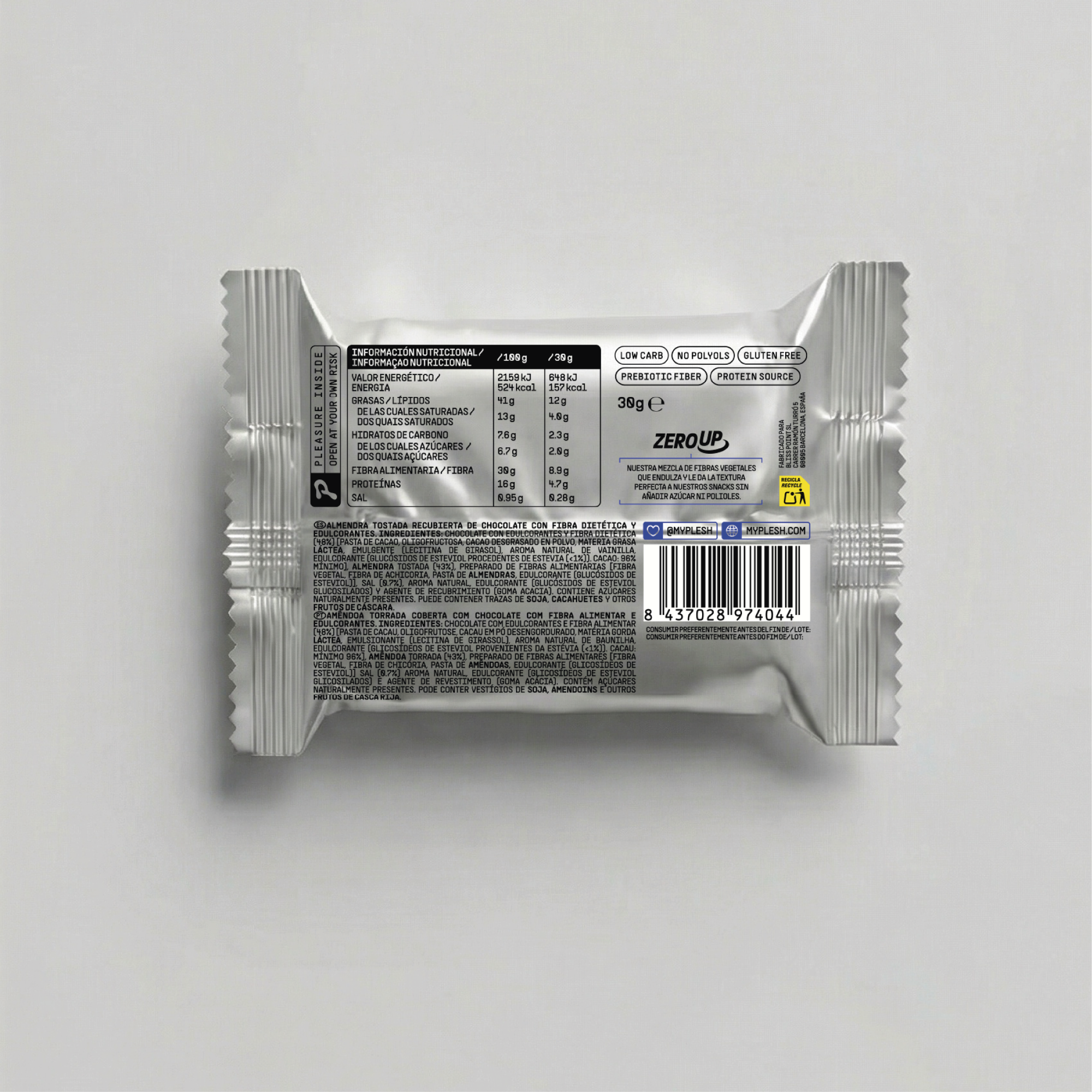 Dark Choco Sea Salt Almond Bites (20 units)